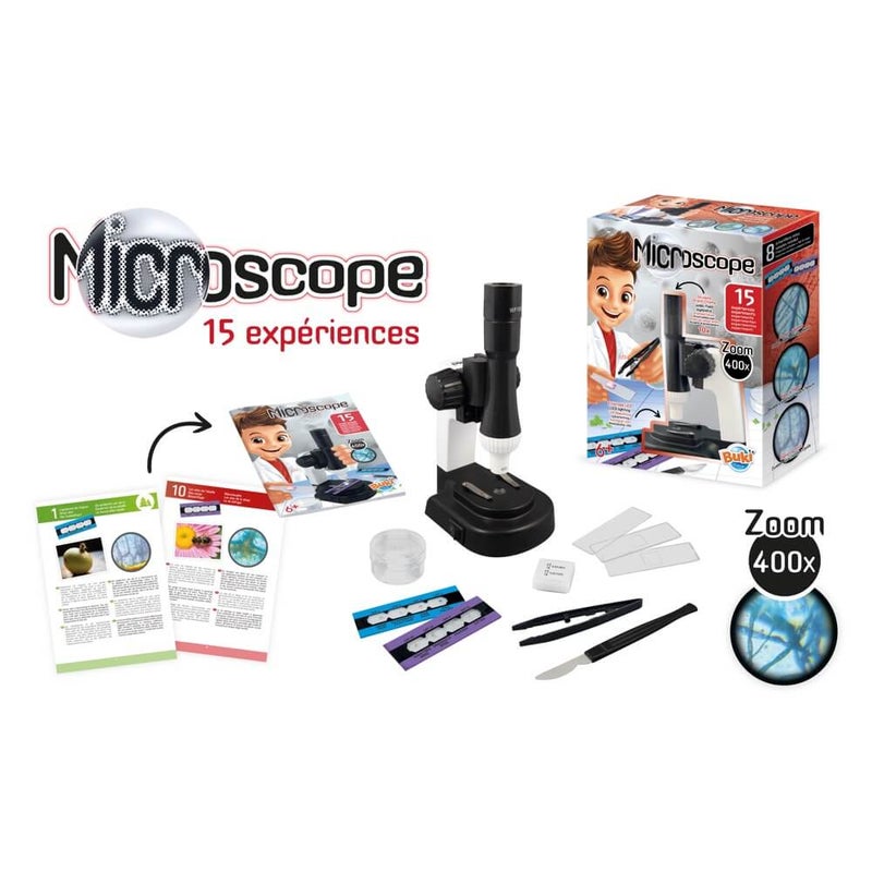 Buki Microscope with 15 Experiments - Image 2